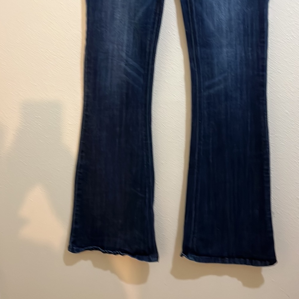 KanCan dark blue denim bell bottom denim jeans. Size 5 - Picture 3 of 7